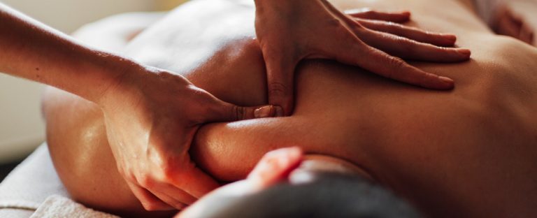 massage therapy advertising stock image example